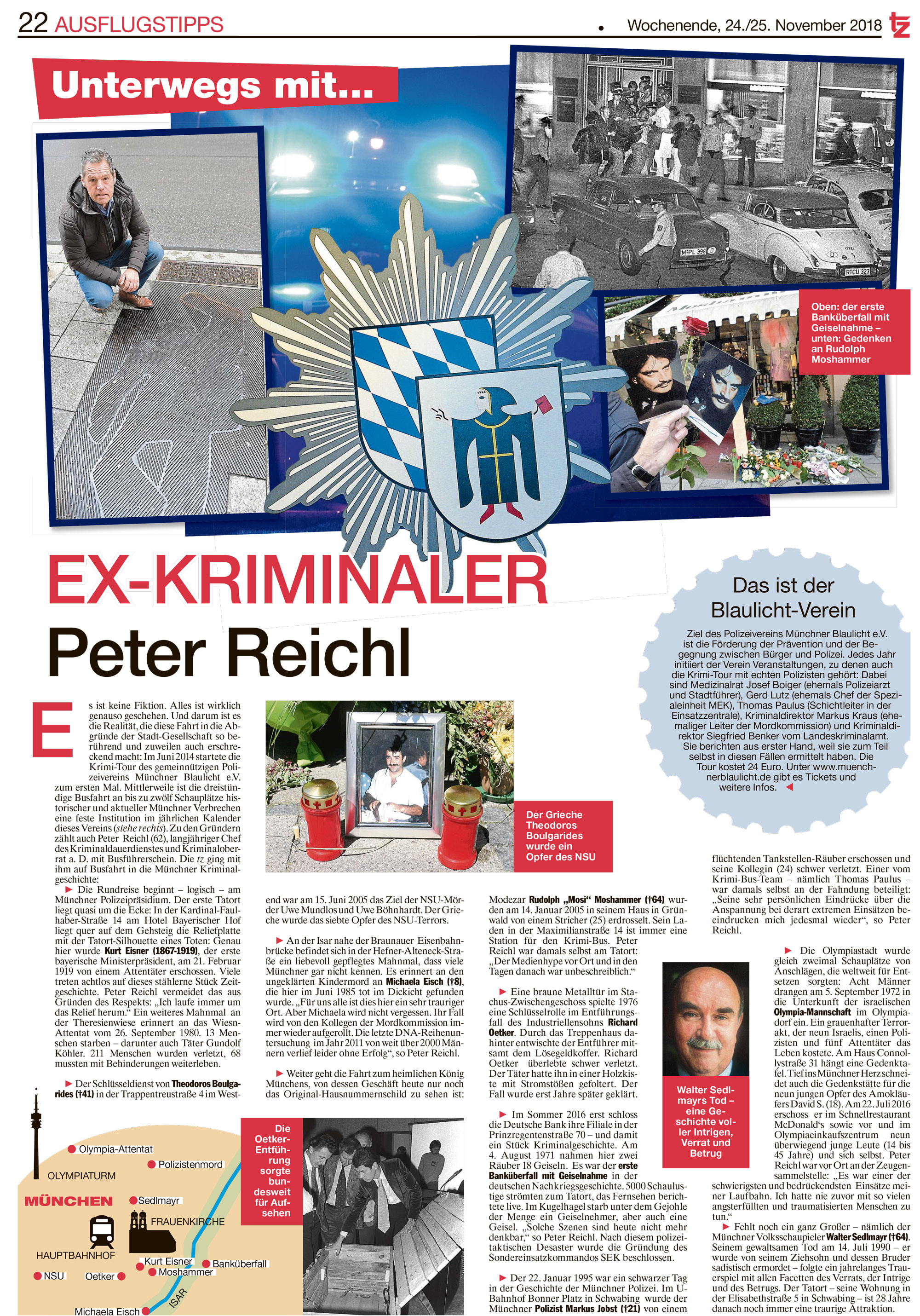 Ex-Kriminaler Peter Reichl