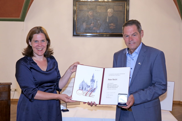 Preisverleihung München Leuchtet: Peter Reichl mit Bronze-Medaille geehrt!