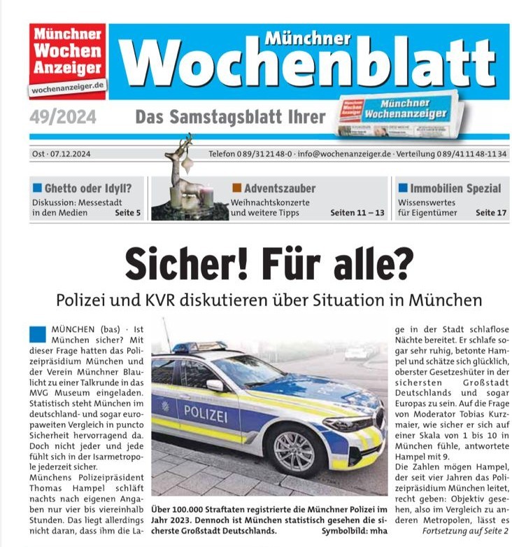 Artikel: Sicher! Für alle?
