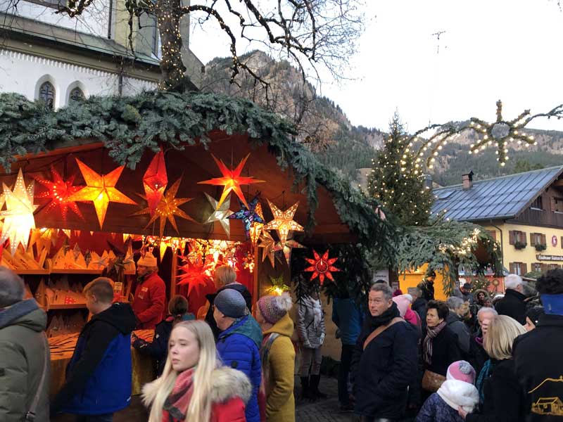 Christkindlmarkt Bad Hindelang - Präventionsfahrt Münchner Blaulicht e.V.